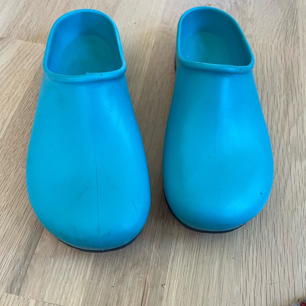 Sloggers turquoise Women's garden Mules & Clogs - Picture 4 of 6